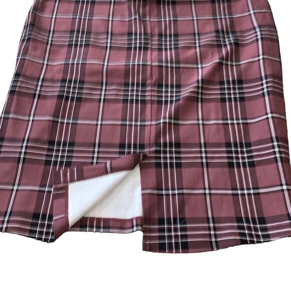 Torrid Plaid Pointe Pencil Midi Skirt Size 4X - Picture 5 of 6